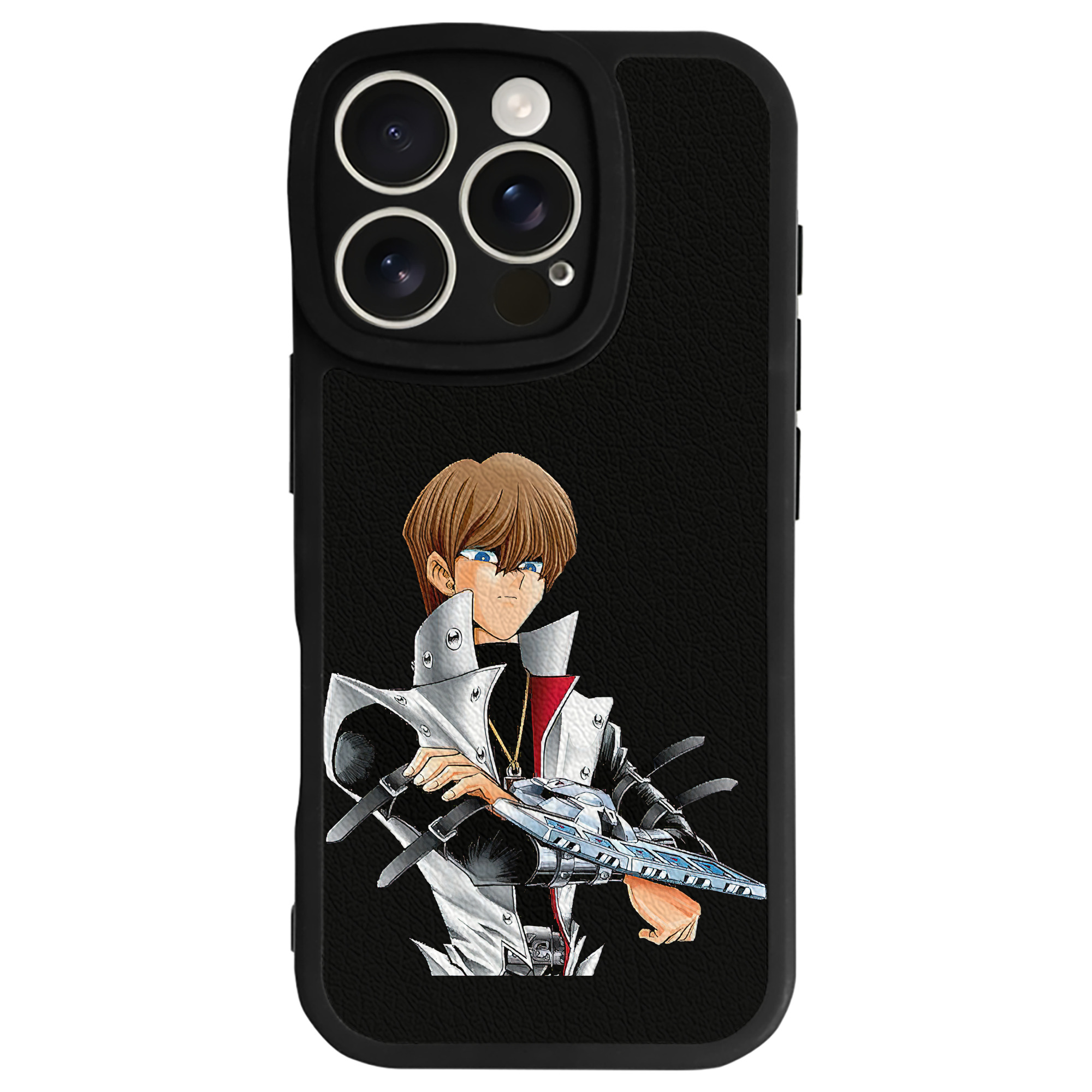 遊☆戯☆王 Yu-Gi-Oh! 【iPhone 16シリーズ対応】シリコンスマホケース（レザー調） 材質：シリコン
